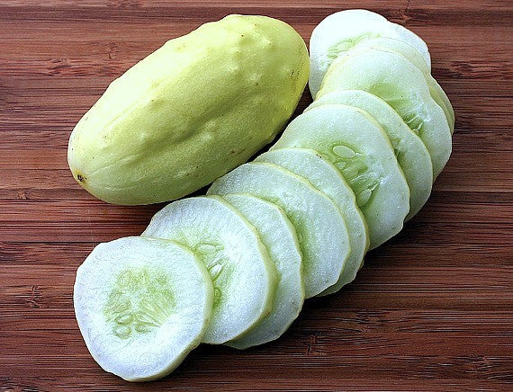 Miniature White Heirloom Cucumber